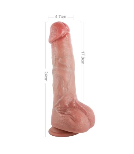 VSC Novelty - Dildo Realistico Doppio Strato Nature Feel - 9,5" - immagine 3
