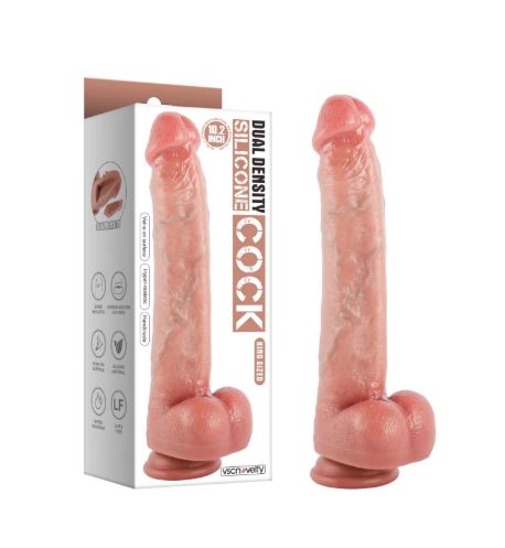 VSC Novelty - Dildo Realistico Doppio Strato Nature Feel - 10,2" - immagine 2