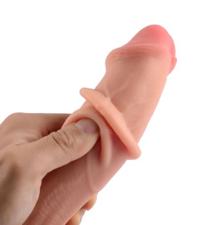 VSC Novelty - Dildo Sliding Skin Doppio Strato Realistico - 11" - immagine 5