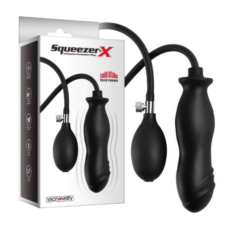 VSC Novelty - Plug Anale Gonfiabile Squeezer X - immagine 2