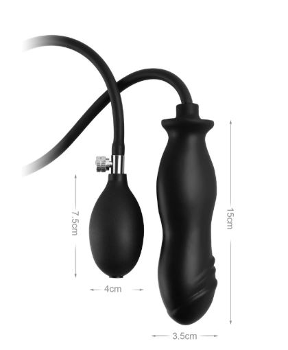 VSC Novelty - Plug Anale Gonfiabile Squeezer X - immagine 3