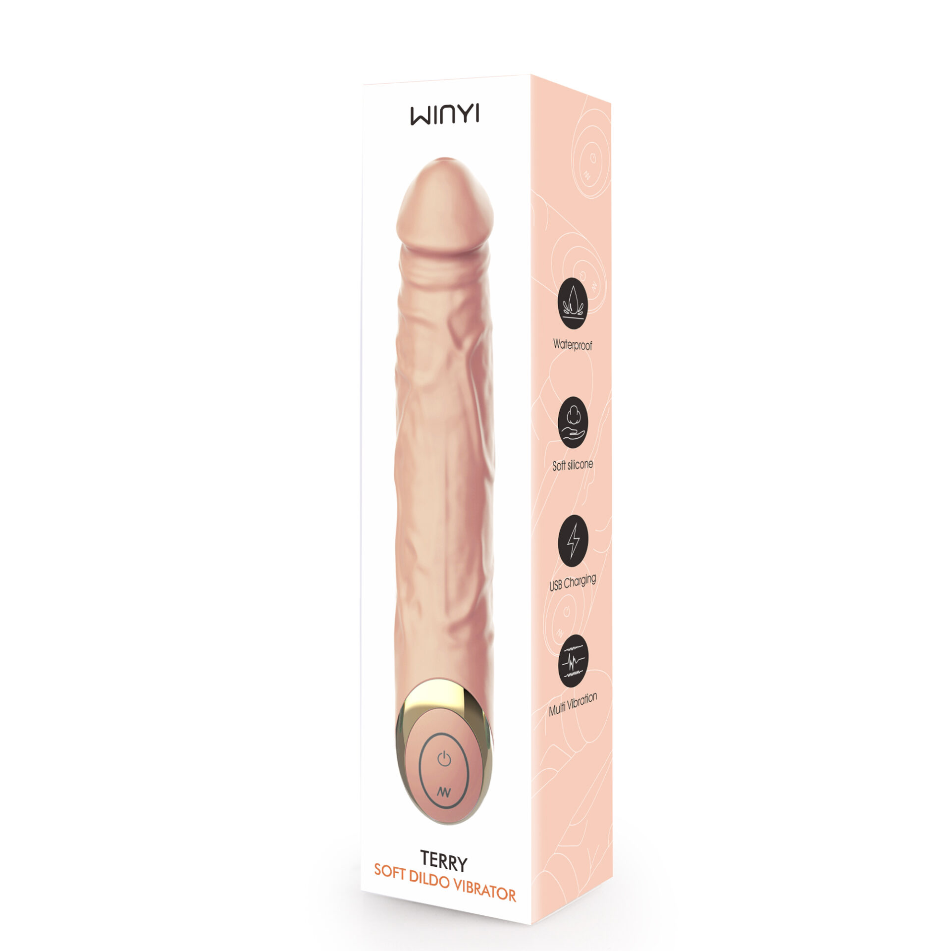 Winyi - Vibratore Realistico Soft Touch- Terry - immagine 2