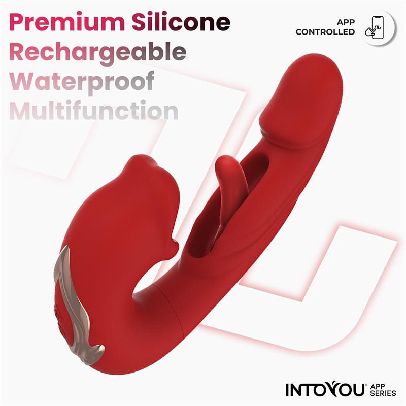 Into You - Mouty Vibe - Vibratore Flipping e Biting + APP - immagine 5