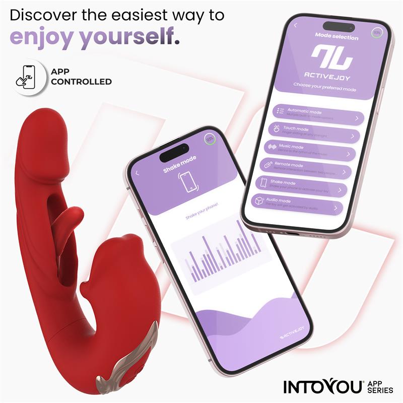 Into You - Mouty Vibe - Vibratore Flipping e Biting + APP - immagine 6