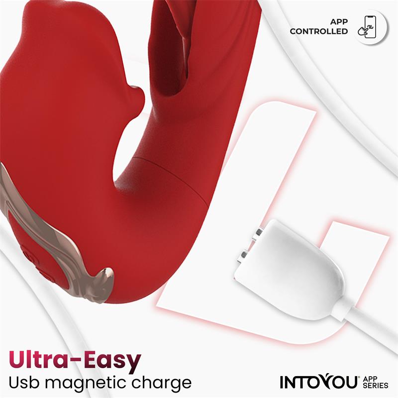 Into You - Mouty Vibe - Vibratore Flipping e Biting + APP - immagine 8