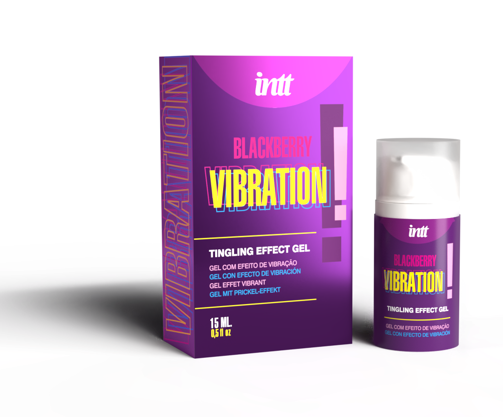 Intt - Gel Vibrante Black Berry - 15 ml - immagine 3