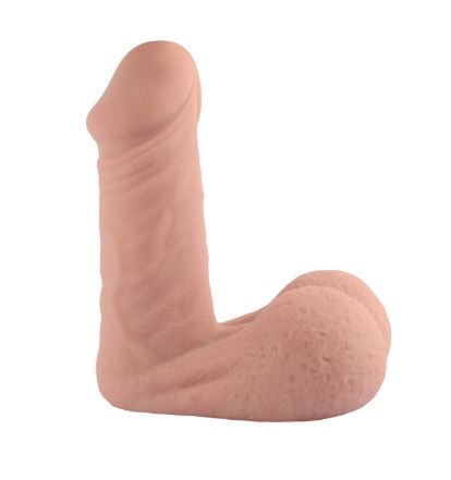 VSC Novelty - Easy Squeezy Packer Dildo in Silicone Morbido - 4,20" - immagine 4