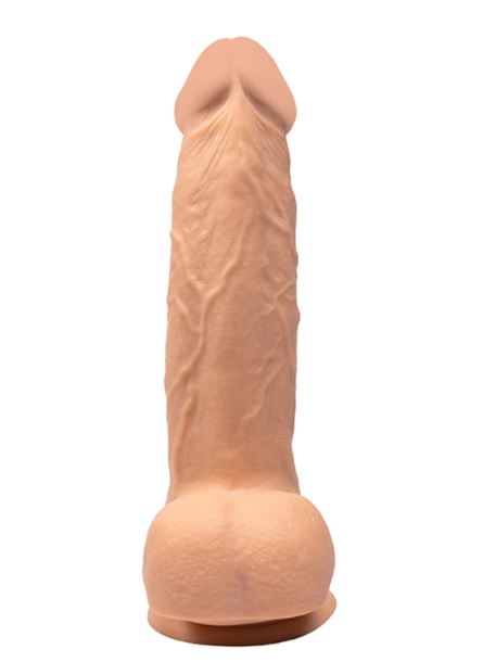 Fantasy Toys - Dildo Vibrante e Leggermente Rotante - 22 cm - immagine 6
