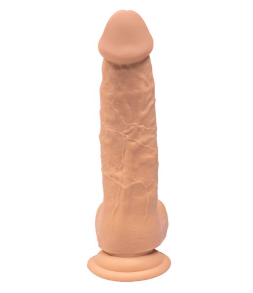 Fantasy Toys - Dildo Vibrante e Leggermente Rotante - 22 cm - immagine 7