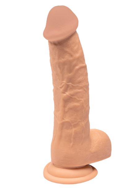 Fantasy Toys - Dildo Vibrante e Leggermente Rotante - 22 cm - immagine 8