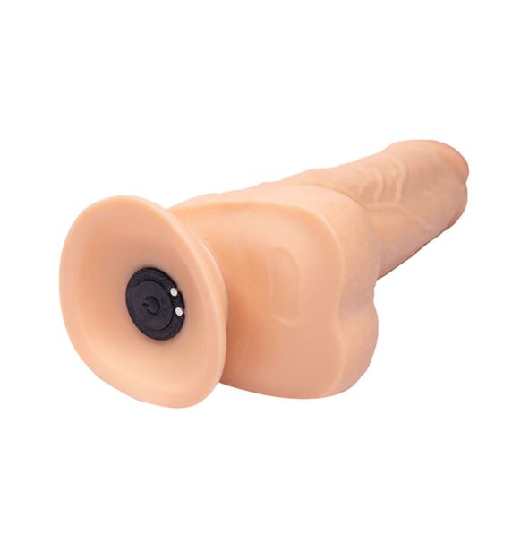 Fantasy Toys - Dildo Vibrante e Leggermente Rotante - 22 cm - immagine 9