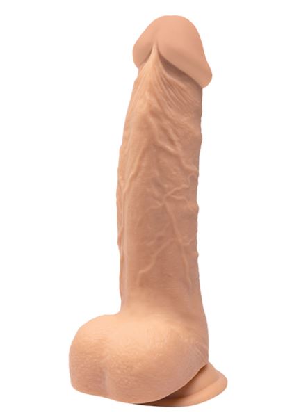 Fantasy Toys - Dildo Vibrante e Leggermente Rotante - 22 cm - immagine 4