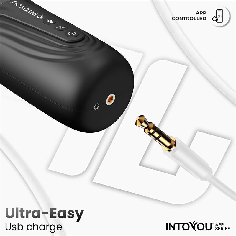 Into You - Egor - Masturbatore Neutro con Funzione Rotante e Thrusting + APP - immagine 7