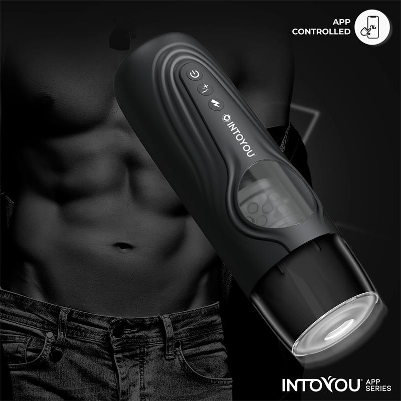 Into You - Egor - Masturbatore Neutro con Funzione Rotante e Thrusting + APP - immagine 8