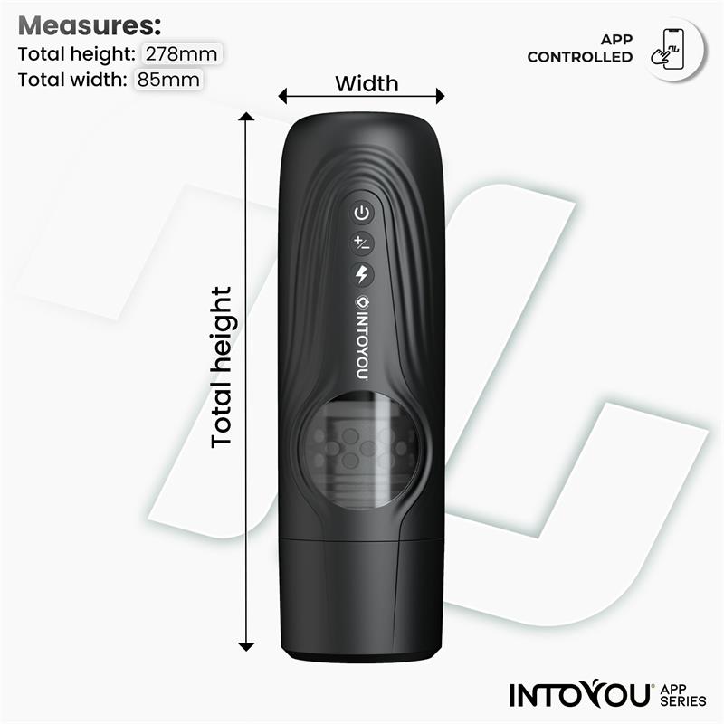 Into You - Egor - Masturbatore Neutro con Funzione Rotante e Thrusting + APP - immagine 9
