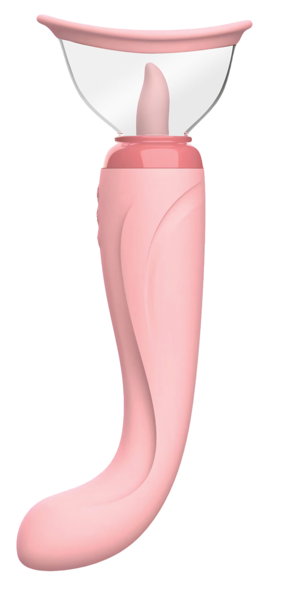 Fantasy Toys - Vibratore 4 in 1 - Licking & Sucking - Vibratore - Punto G - Asclepius - immagine 3