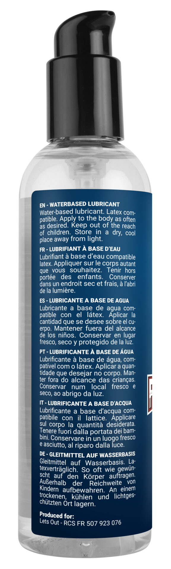 Fuck & Fist - Lubrificante Base Acqua - 250 ml - immagine 3