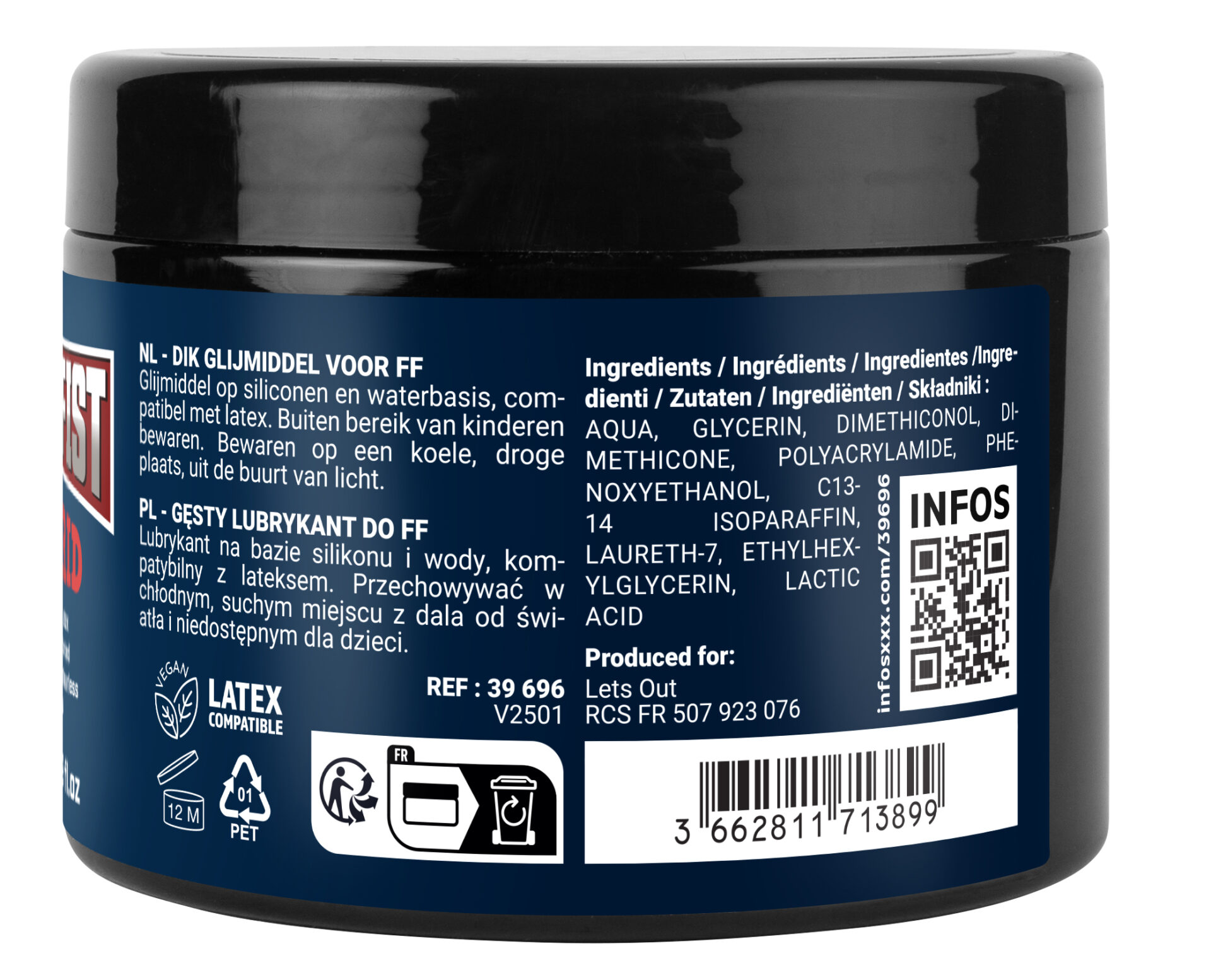 Fuck & Fist - Lubrificante Ibrido - 500 ml - immagine 3