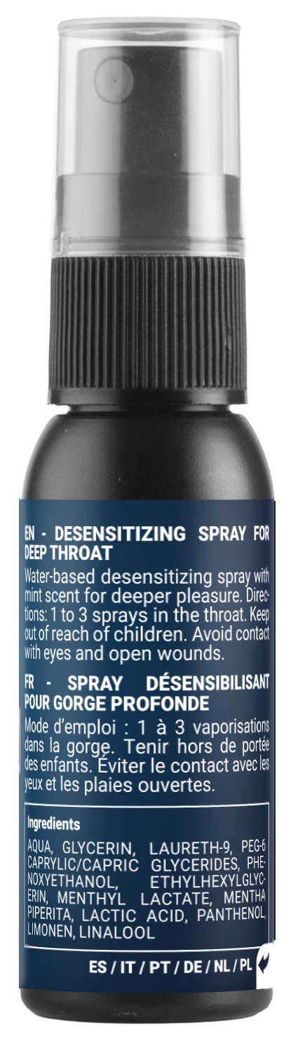 Fuck & Fist - Spray Rilassante per Gola Deep Throat - 30 ml - immagine 2