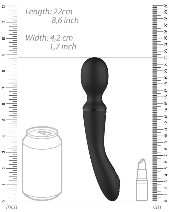 Enora - Vibratore a bacchetta - Nero - immagine 4