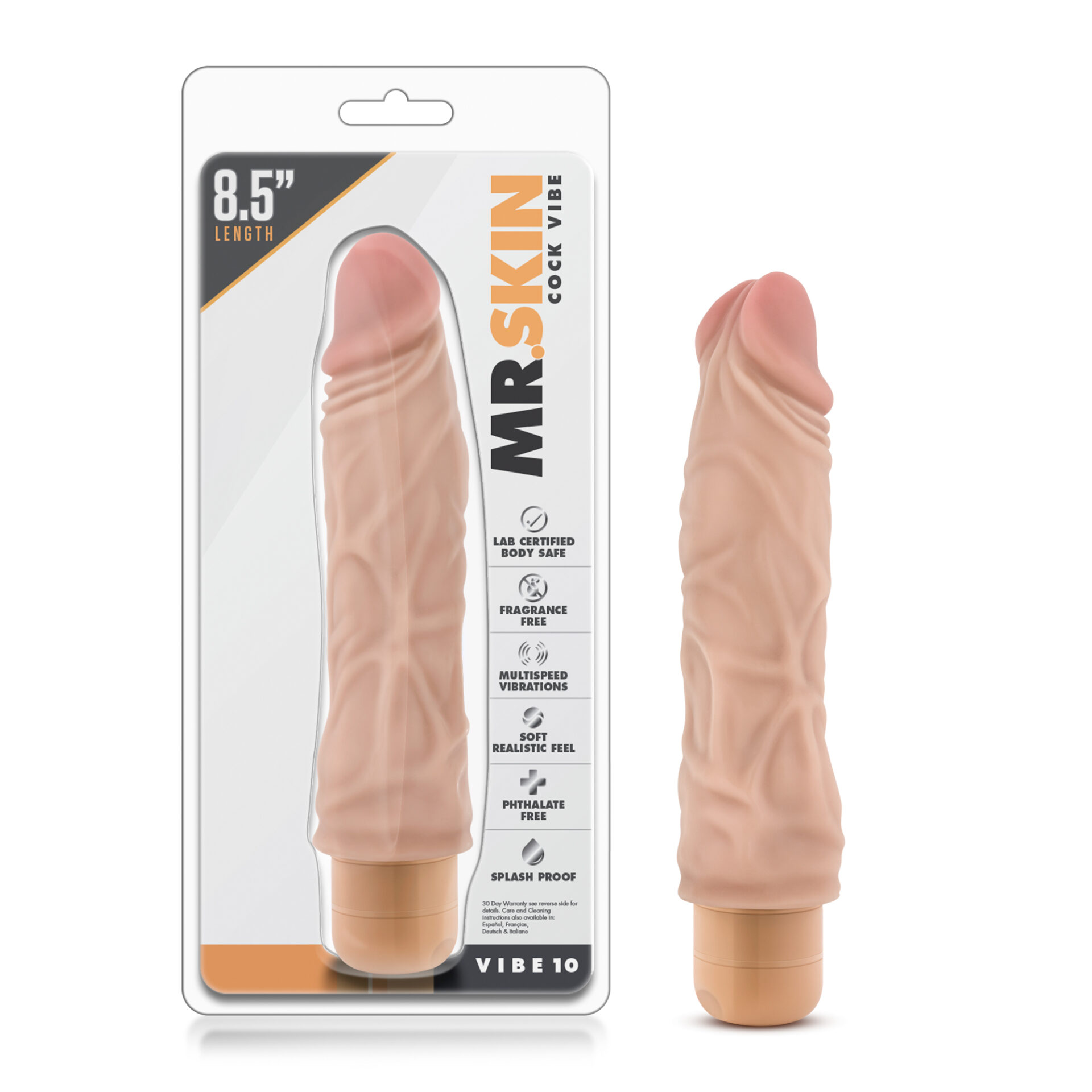 DR. SKIN COCK VIBE 10 FLESH - immagine 2