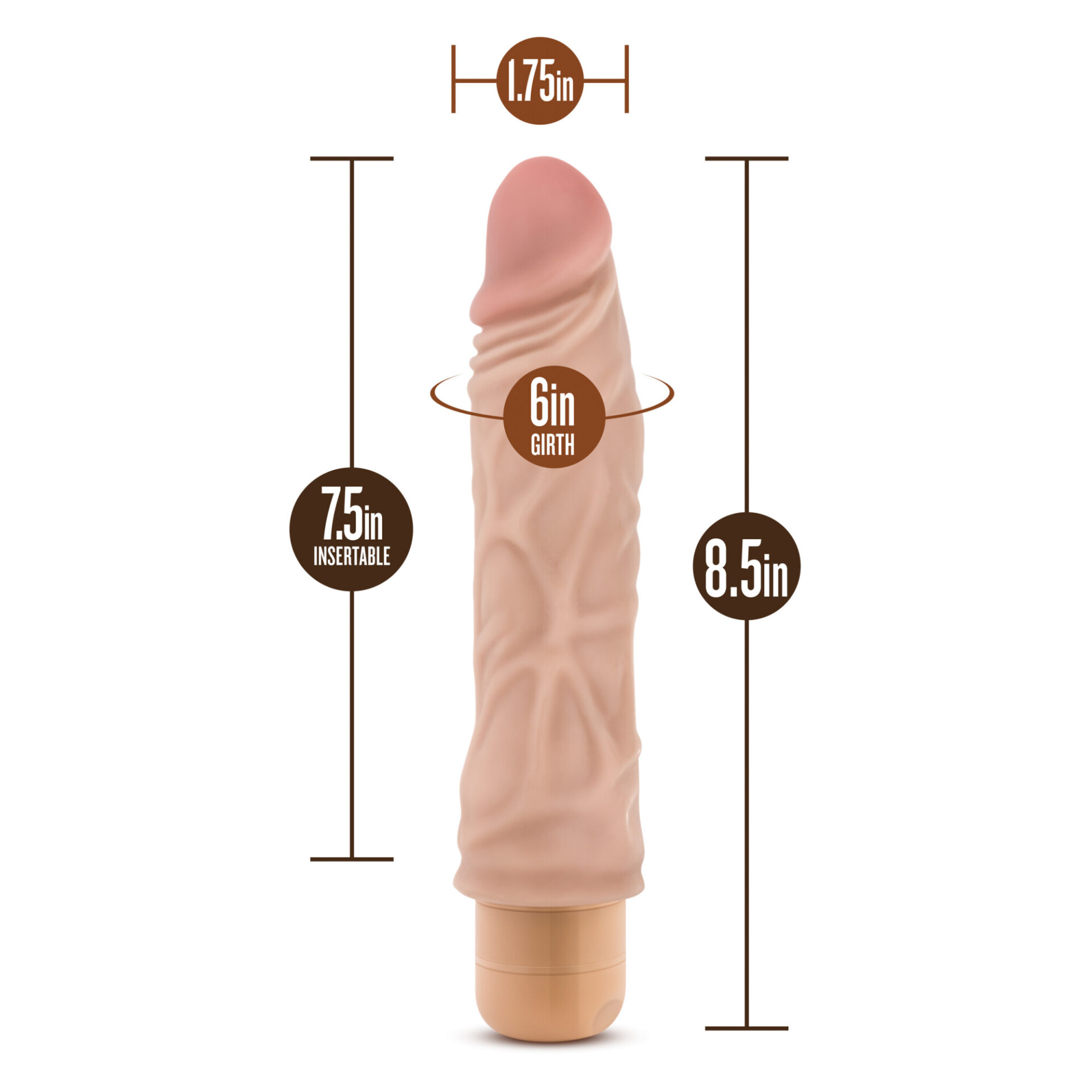 DR. SKIN COCK VIBE 10 FLESH - immagine 6