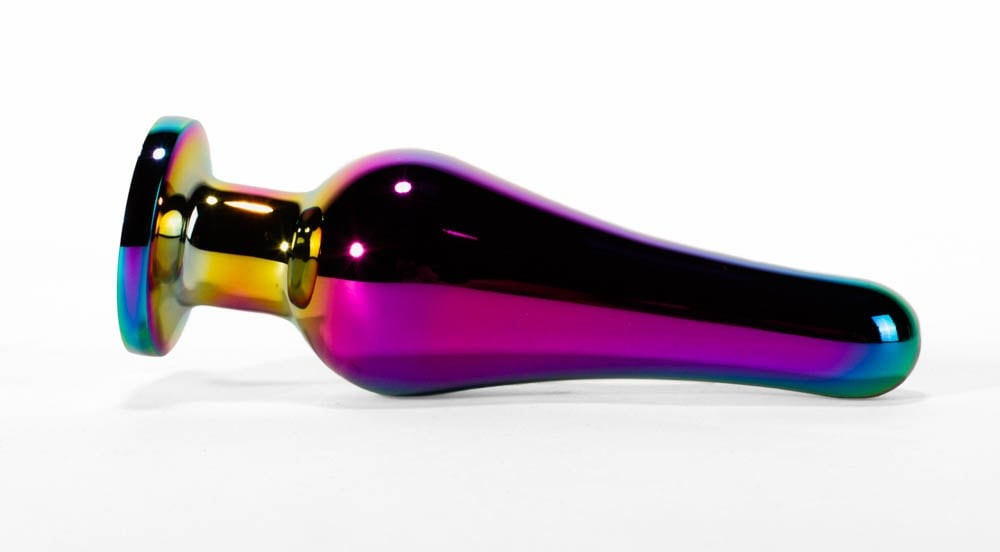 Plug anale in metallo X-MEN Secret Shine Rainbow S - immagine 5