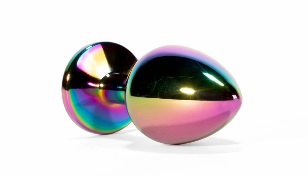 Plug anale in metallo X-MEN Secret Shine Rainbow L - immagine 4