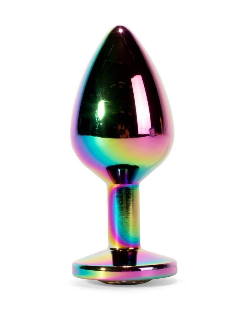 Plug anale in metallo X-MEN Secret Shine Rainbow L - immagine 5