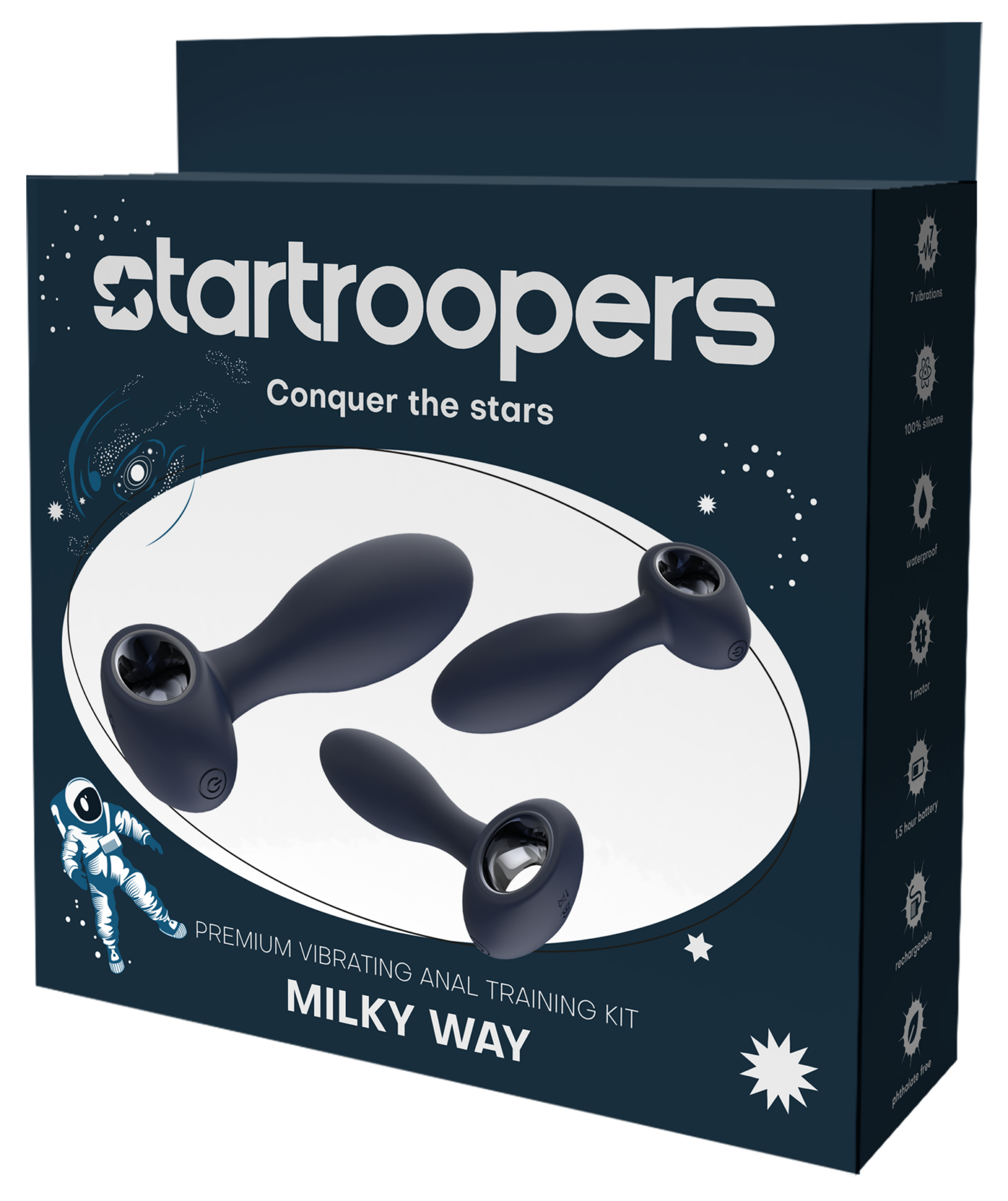 KIT DI ADDESTRAMENTO ANALE STARTROOPERS MILKY WAY - immagine 2