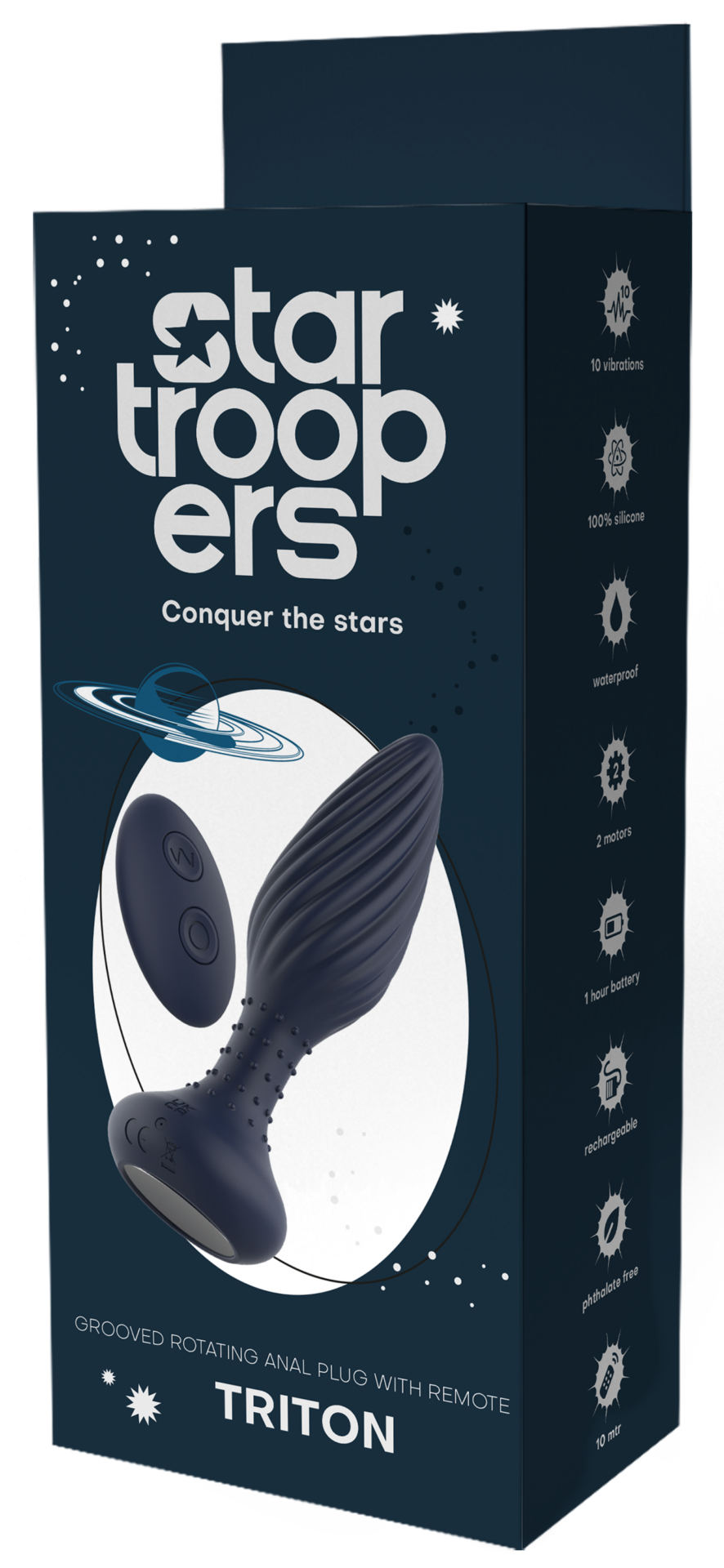 PLUG ANALE VIBRANTE STARTROOPERS TRITON - immagine 2