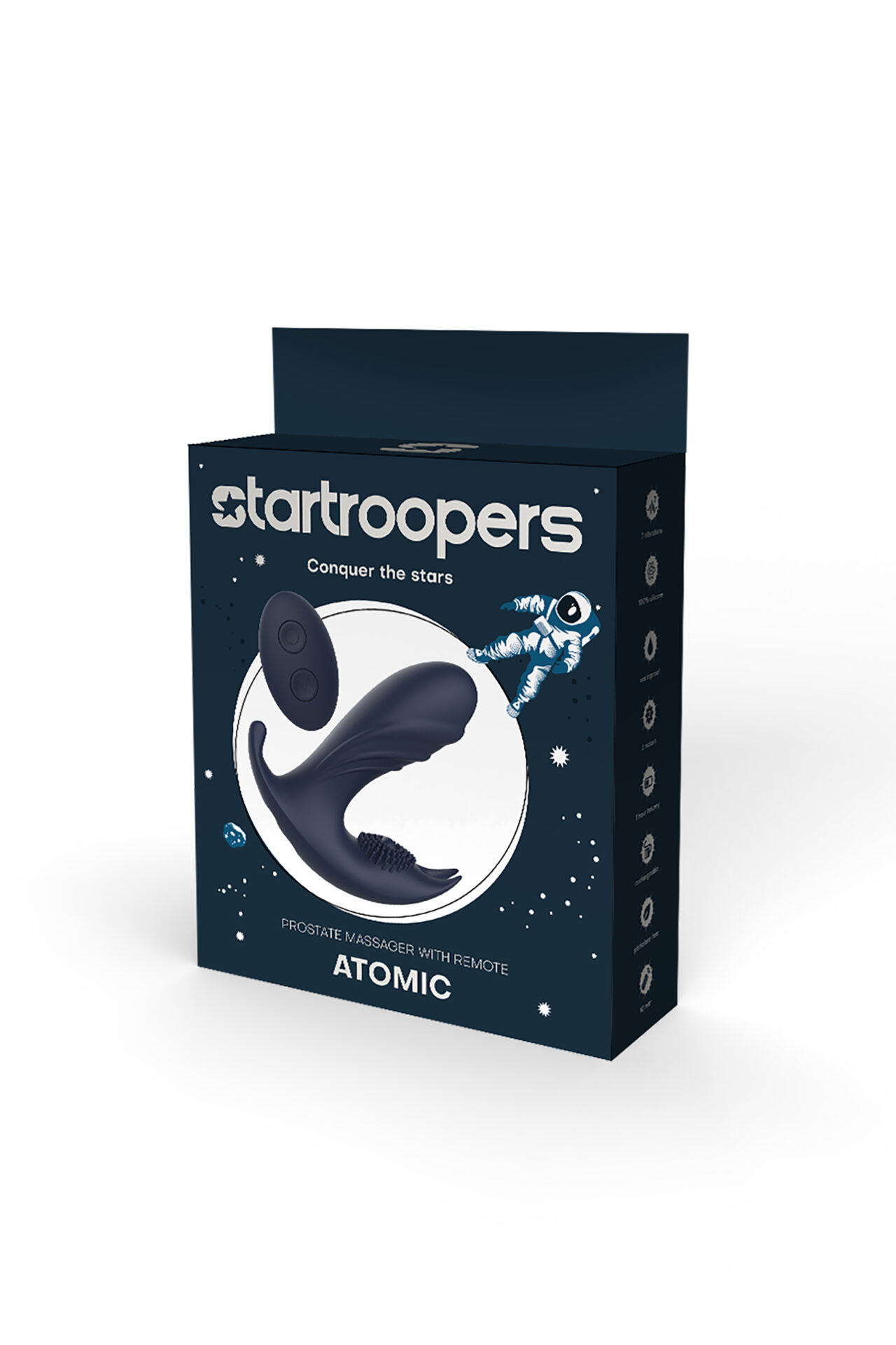 Massaggiatore prostatico atomico Startroopers con telecomando - immagine 15