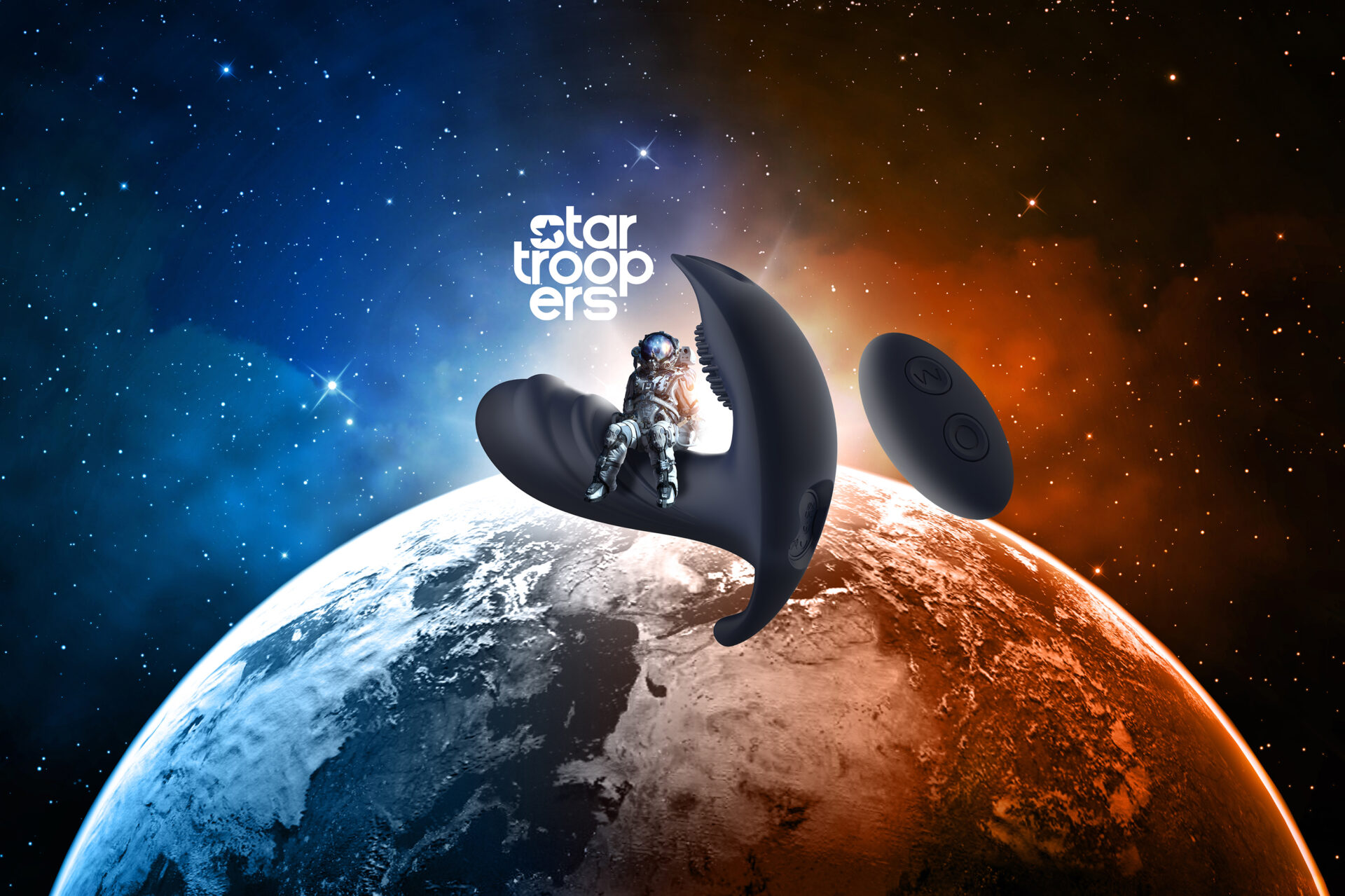 Massaggiatore prostatico atomico Startroopers con telecomando - immagine 3