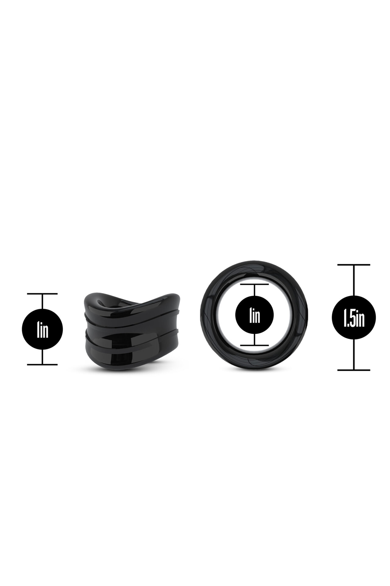 STAY HARD BEEF BALL STRETCHER SNUG NERO - immagine 3