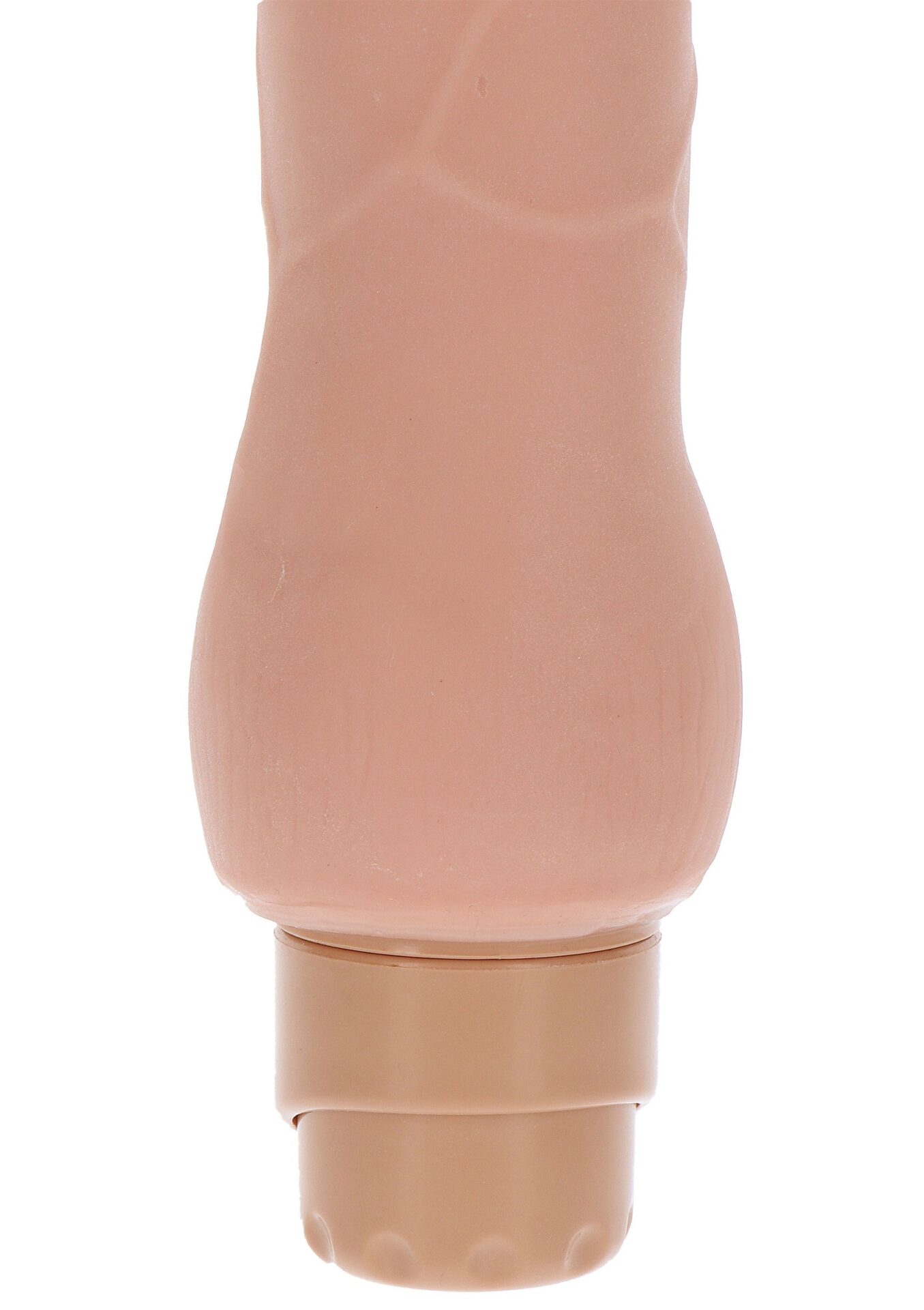 Vibratore a doppia densità TPE 22,5 cm pelle - immagine 4