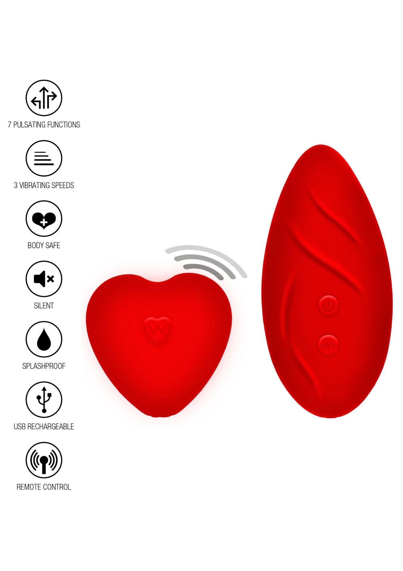 Vibratore Divine Panty rosso - immagine 8