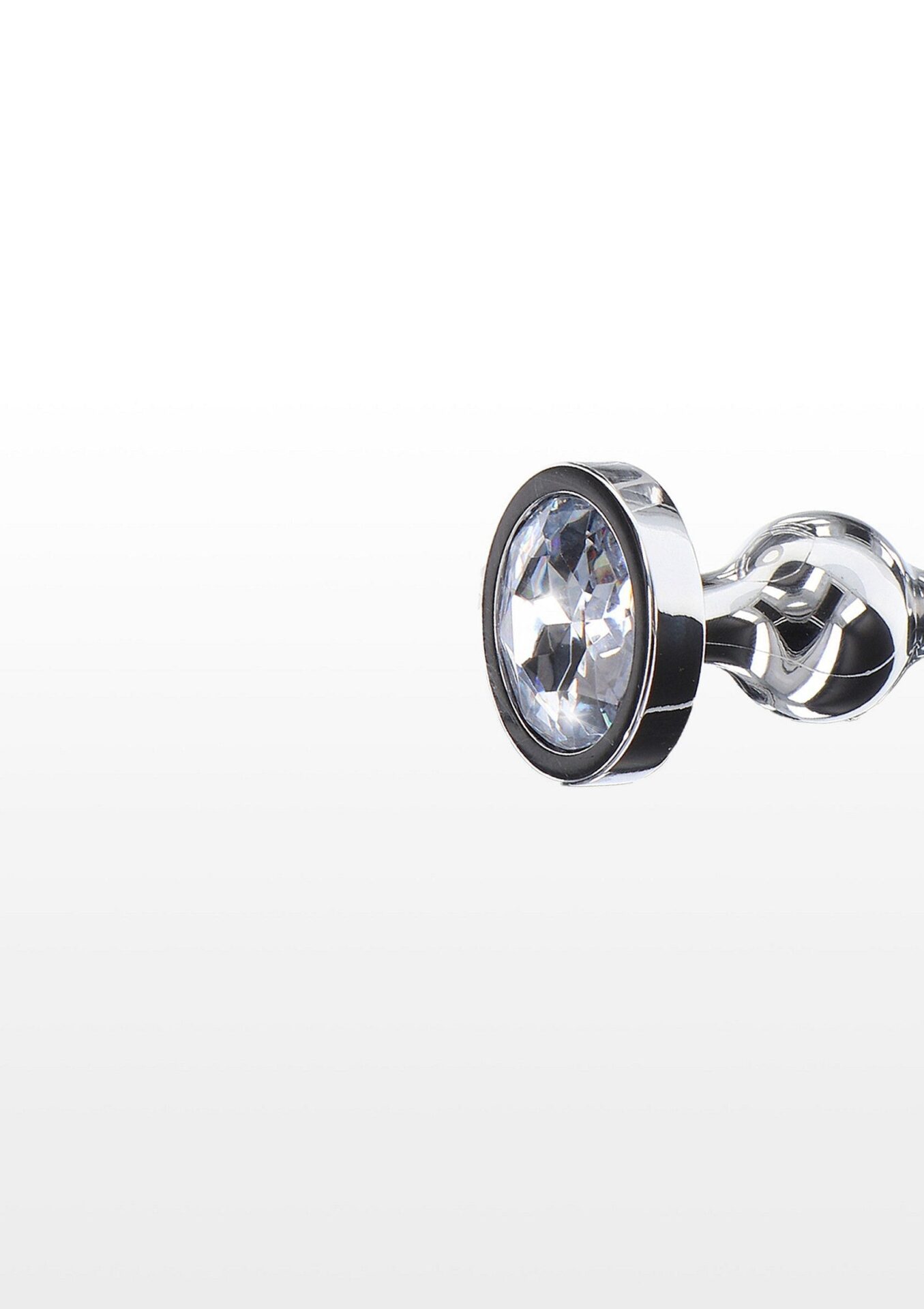 Perline a forma di stella di diamante piccole in argento - immagine 5