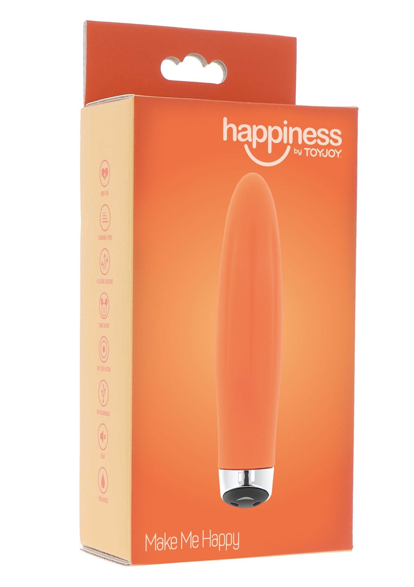 Vibratore arancione Make Me Happy - immagine 2