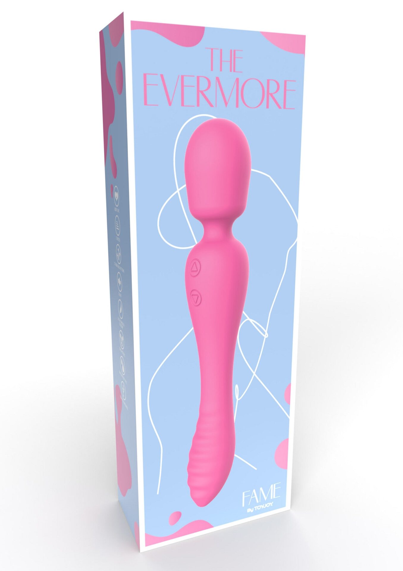 Il massaggiatore Evermore 2 in 1 rosa - immagine 2