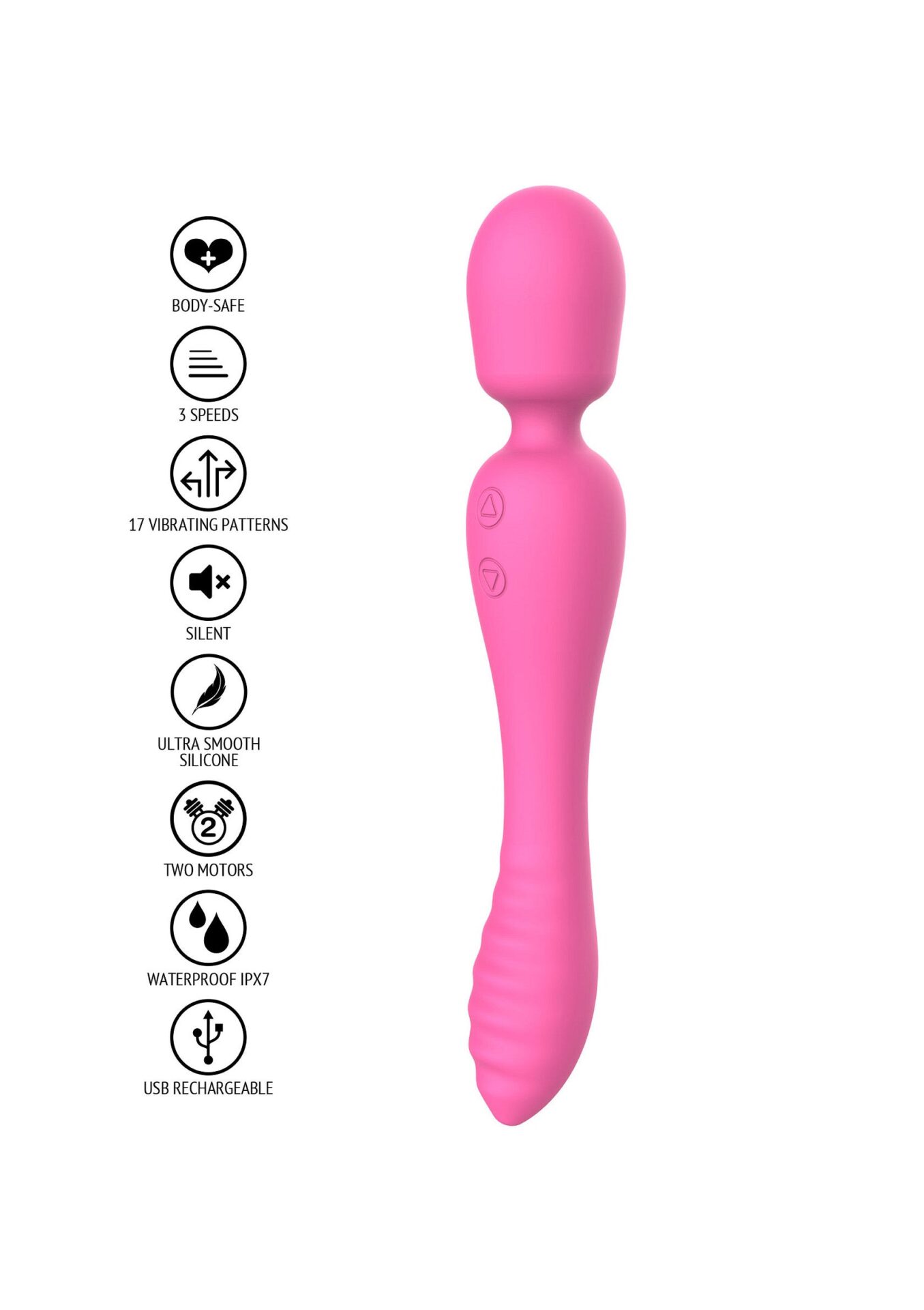 Il massaggiatore Evermore 2 in 1 rosa - immagine 6
