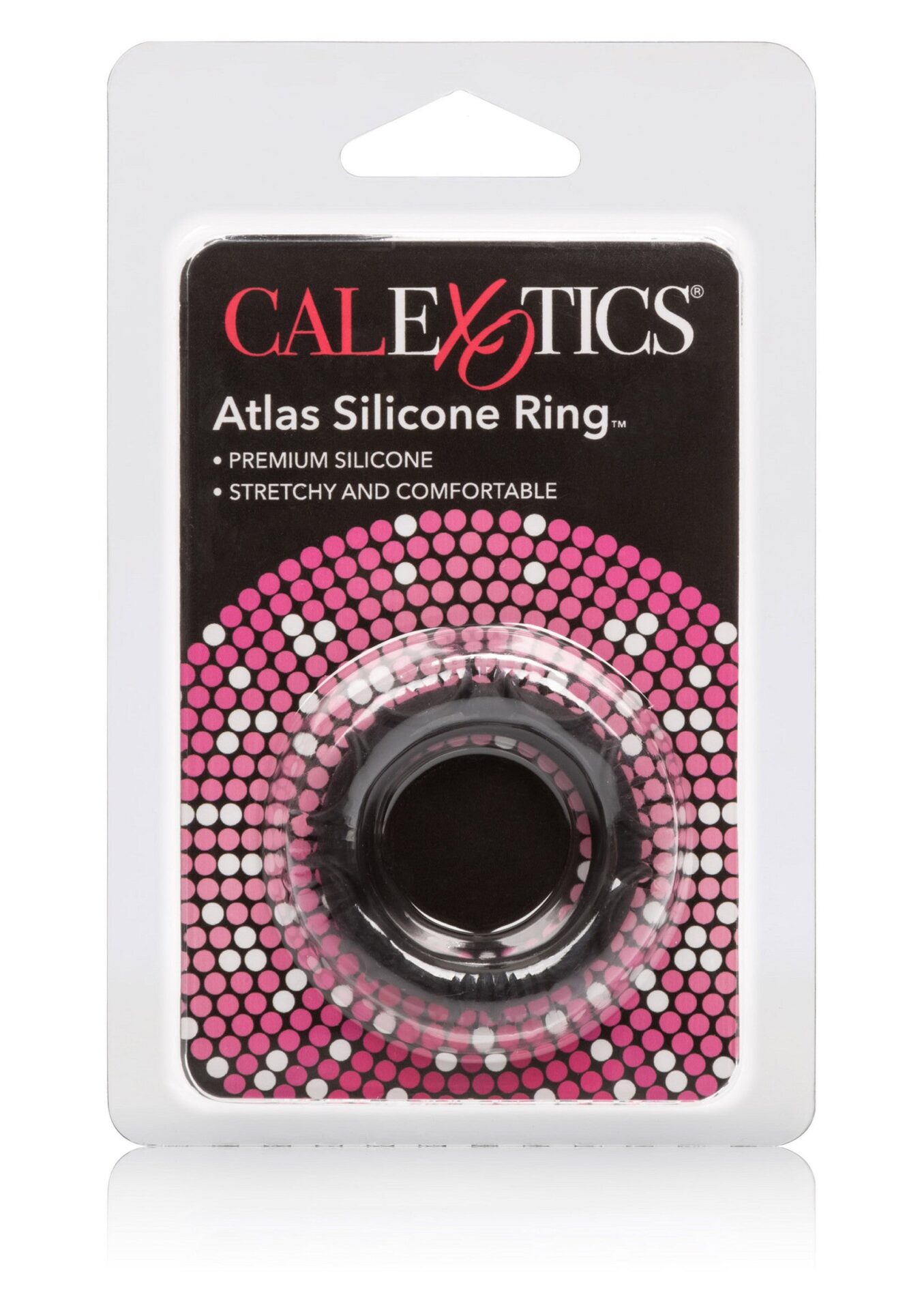Anello in silicone Atlas nero - immagine 2