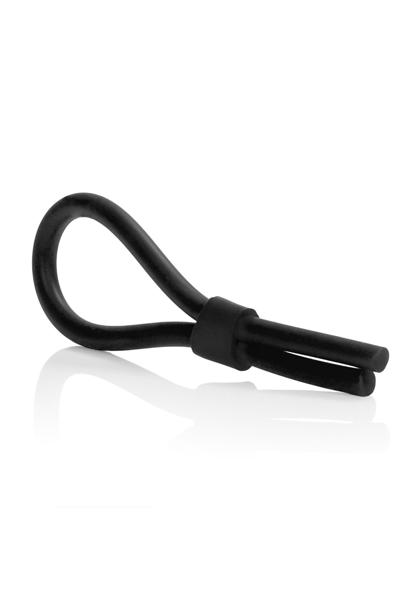 Lazo in silicone nero con borchie - immagine 3