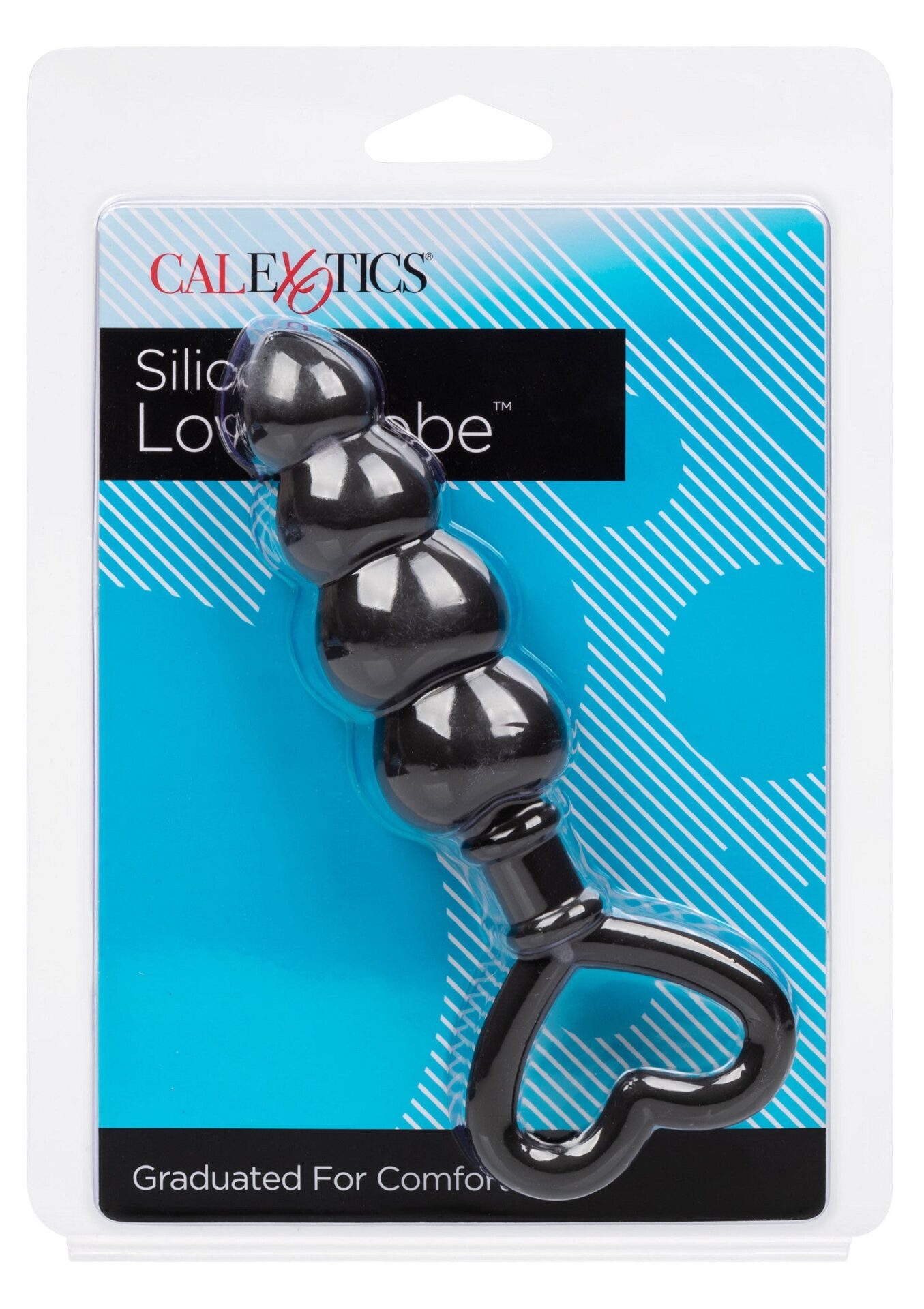 Sonda d'amore in silicone nera - immagine 2