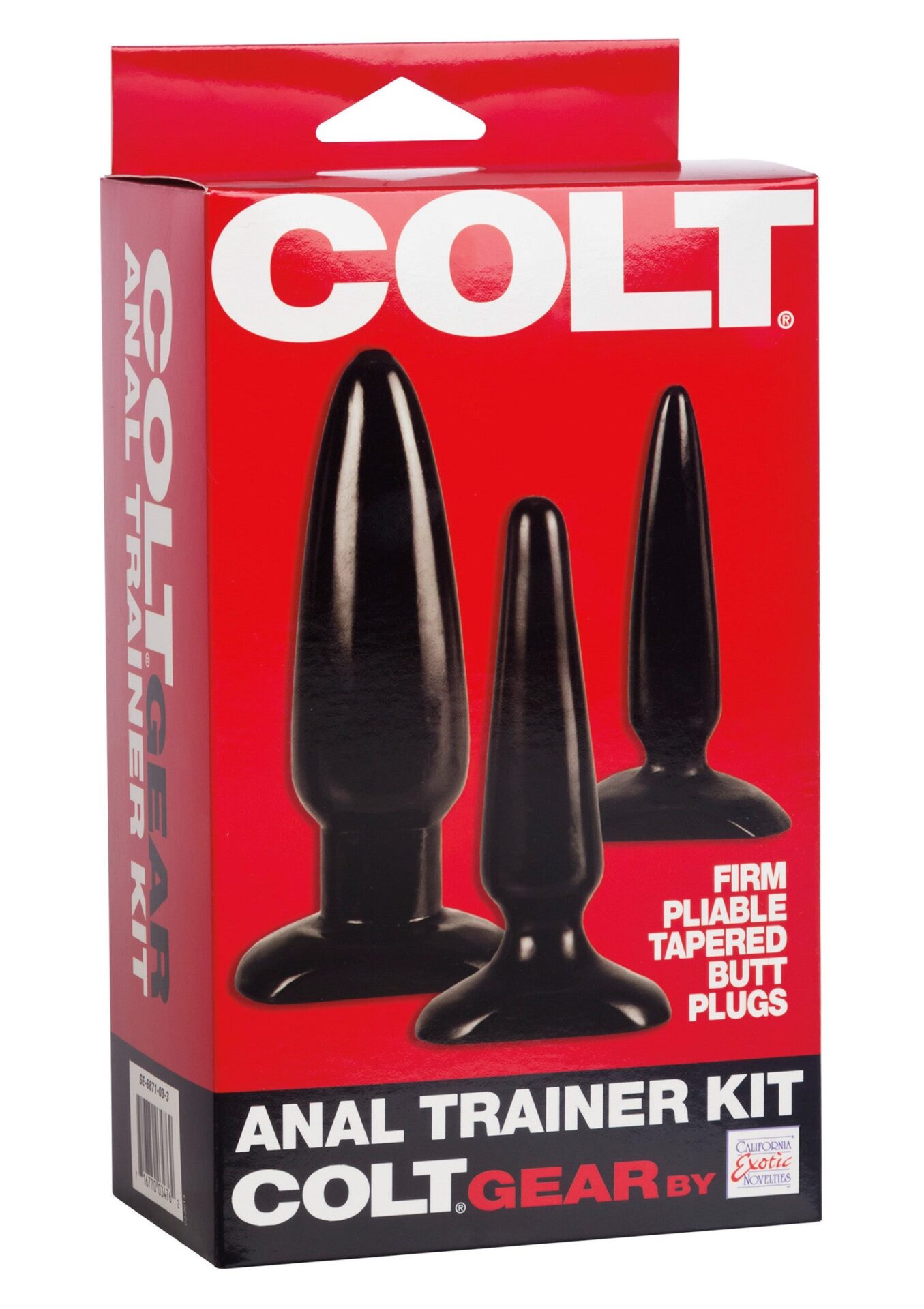 Kit di allenamento anale COLT nero - immagine 2
