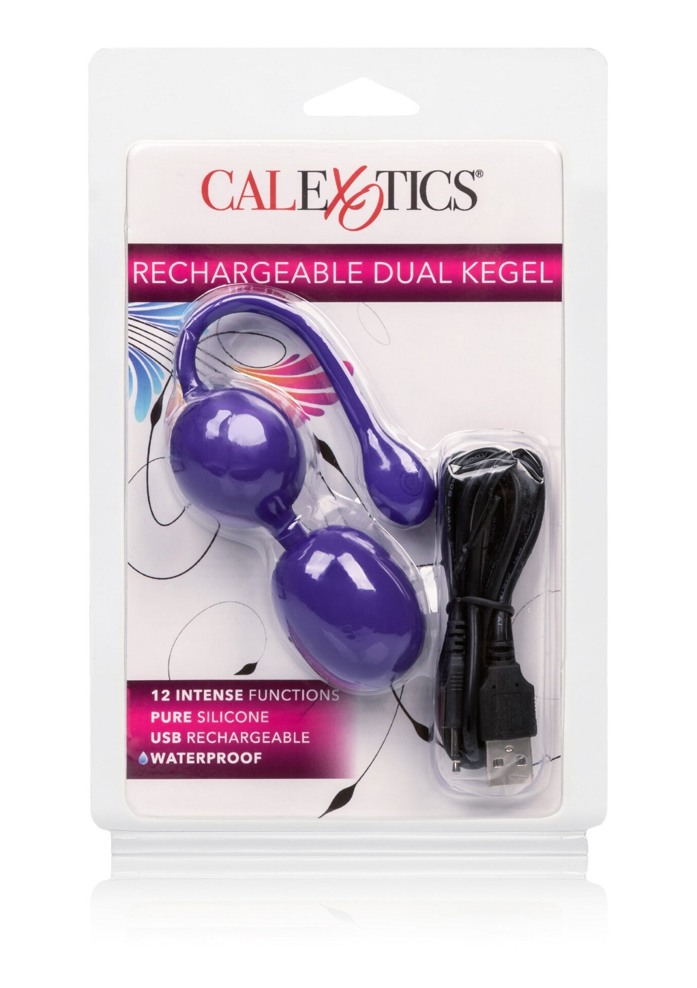 Kegel doppio ricaricabile viola - immagine 2