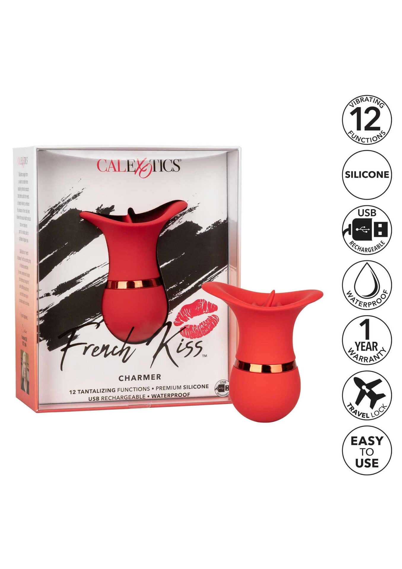 French Kiss Charmer rosso - immagine 7