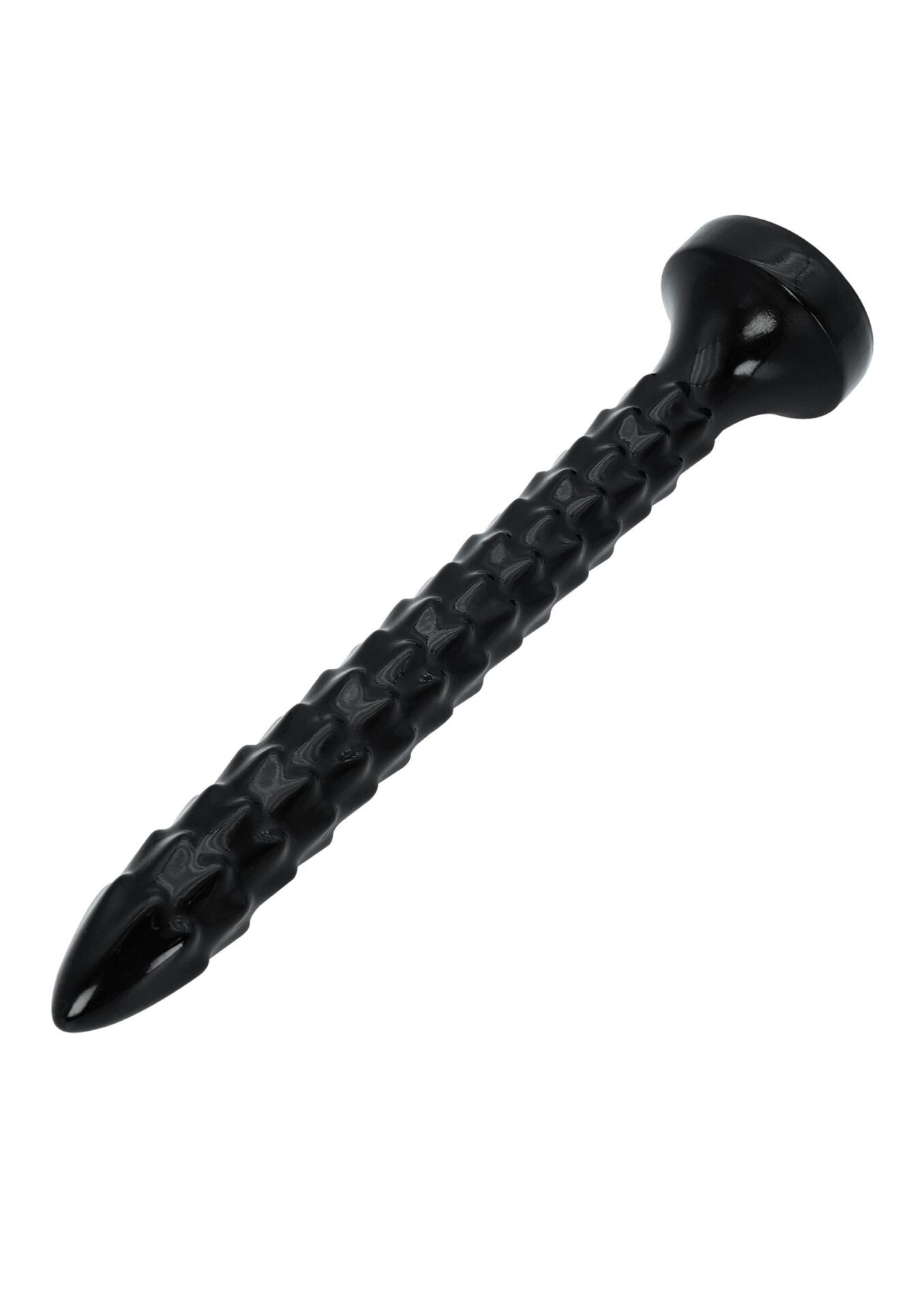 Serpente anale 35 cm nero - immagine 2