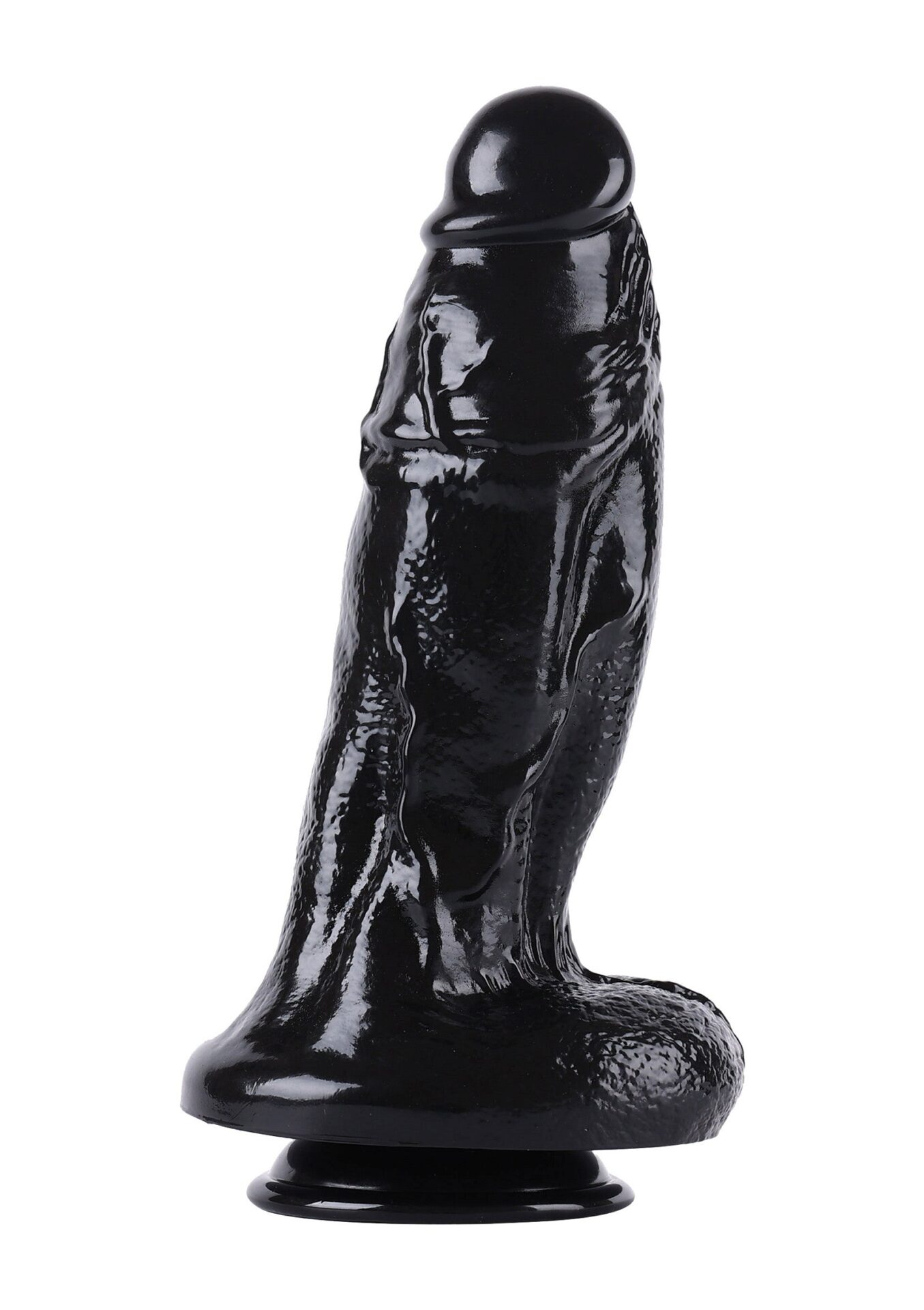 Dildo extra spesso 32,5 cm nero - immagine 4