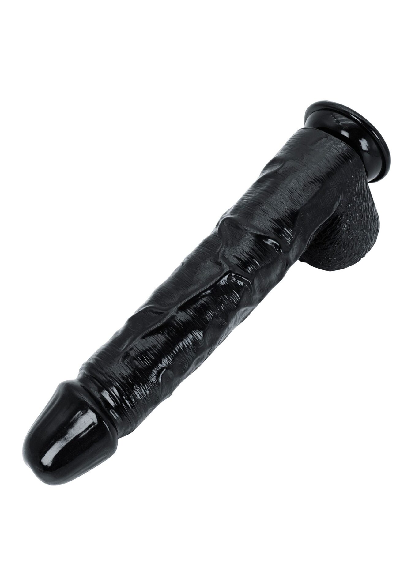 Dildo nero da 38 cm - immagine 2