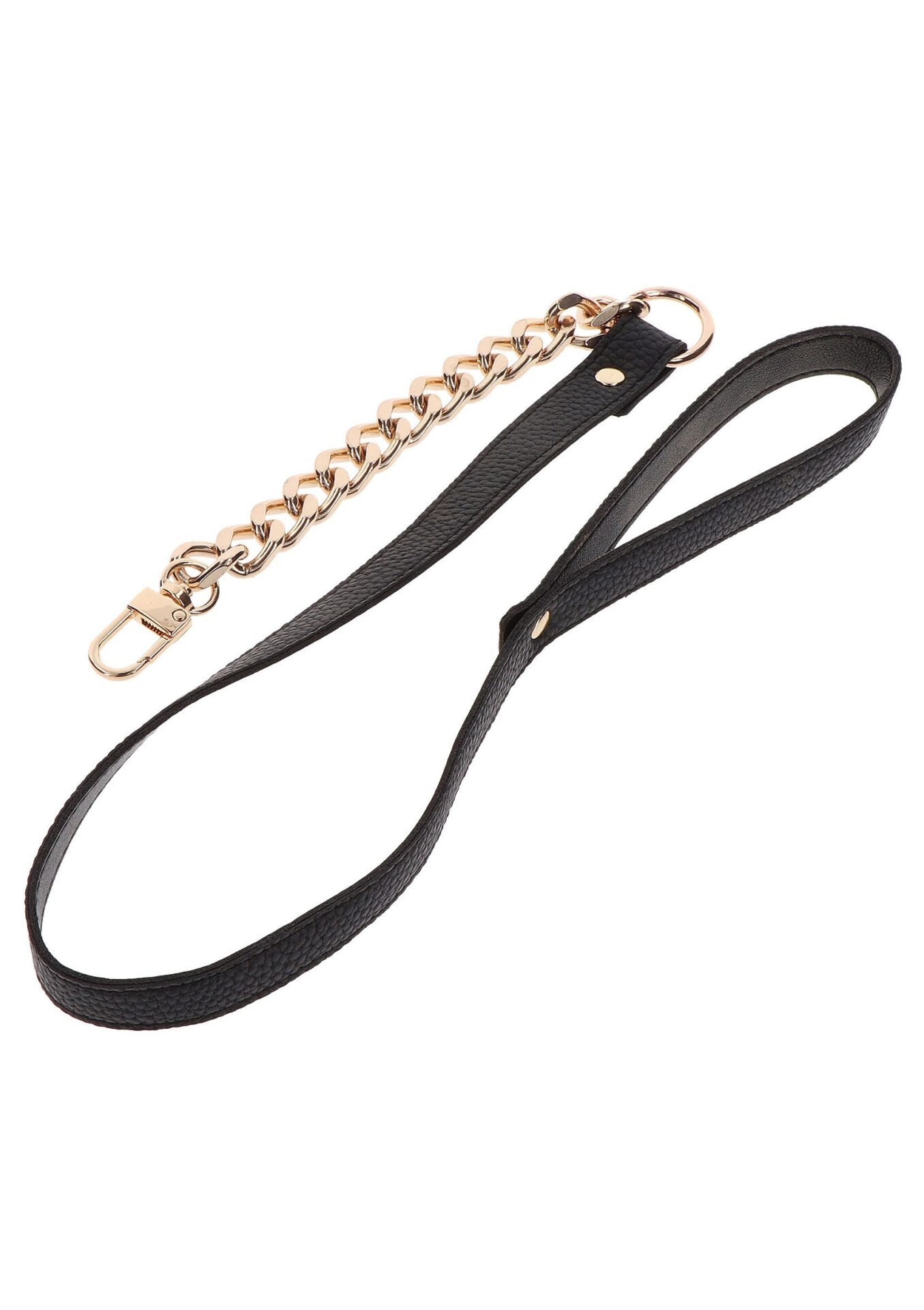 Collare e guinzaglio Statement color oro - immagine 2